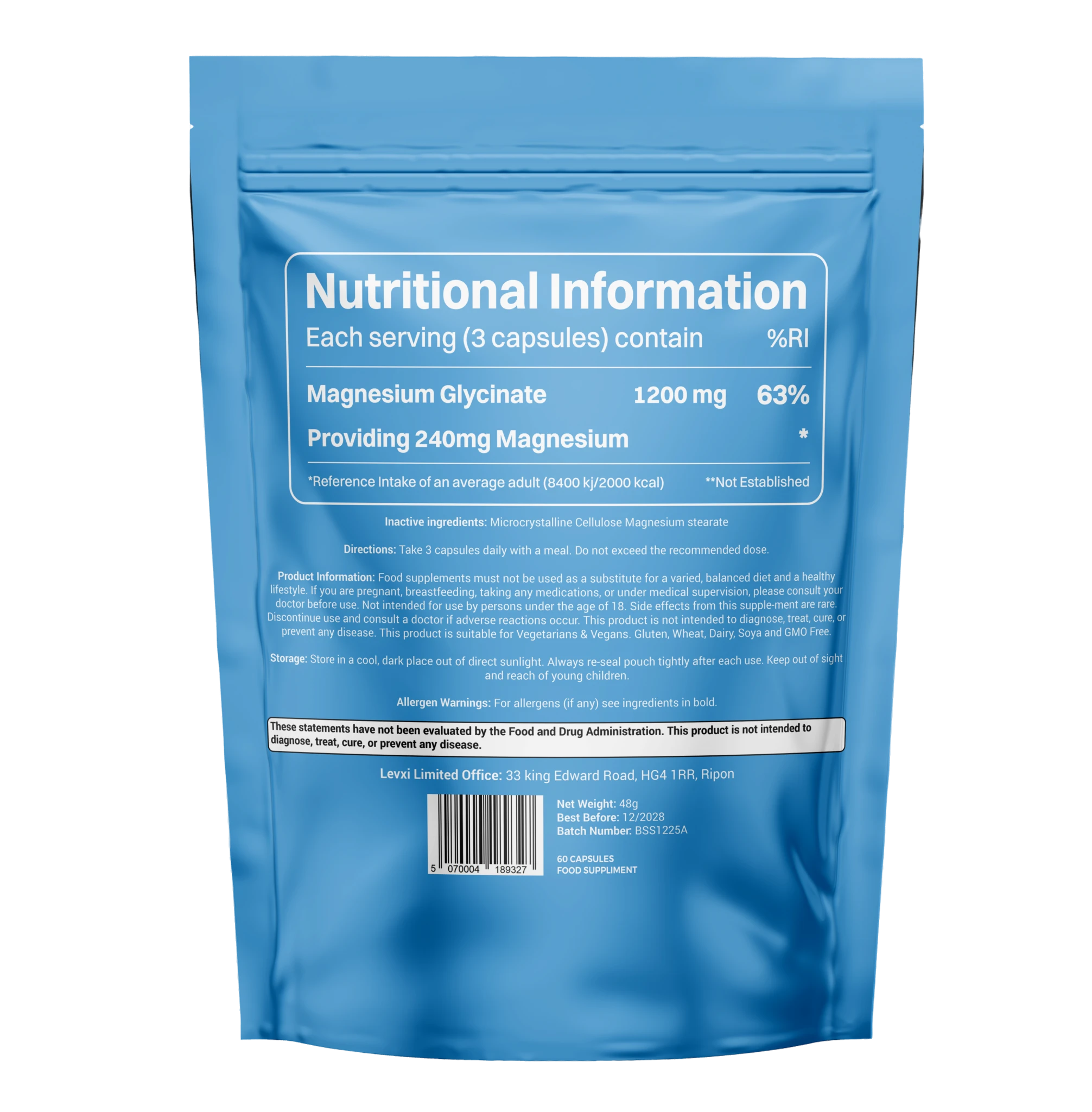 LEVXI™ Magnesium Glycinate